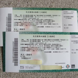 名古屋港水族館  入場券  大人 ２枚  （２０２４年５月６日まで）  その１の画像1