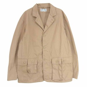 SASAFRAS ササフラス G.D.U. Leaf Jacket テーラード ジャケット ベージュ系 L【中古】