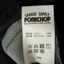 ポークチョップ PORKCHOP PORKCHOP GARAGE SUPPLY 3D B＆S COACH JKT プリント ナイロン コーチ ジャケット ブラック系 XL【中古】_画像5