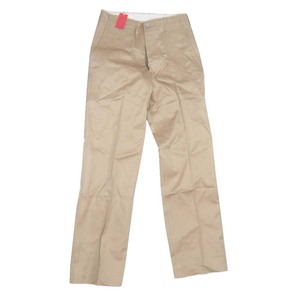 The REAL McCOY'S ザリアルマッコイズ KHAKI TROUSERS U.S. ARMY カーキ トラウザー ミリタリー チノ パンツ【新古品】【未使用】【中古】