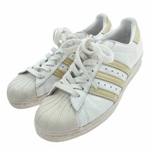 adidas アディダス CG7085 SUPERSTAR 80s スーパースター エイティーズ スニーカー ホワイト系 26cm【中古】_画像2