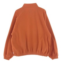 WTAPS ダブルタップス 23AW 232ATDT-CSM33 DEPST SWEATER POLY FORTLESS ハーフジップ フリース オレンジ系 X 03【中古】_画像2