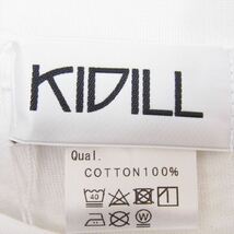 キディル KIDILL 19AW KL391 Red Scare グラフィックプリント ロングスリーブ 長袖 クルーネック Tシャツ カットソー【未使用】【中古】_画像4