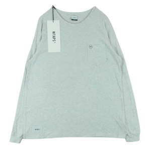 WTAPS ダブルタップス 18AW 182ATDT-CSM03 BLANK 01 ロングスリーブ 長袖 Tシャツ ロンT カットソー M 02【極上美品】【中古】