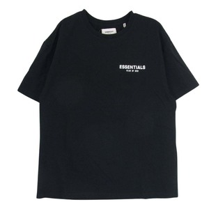 FEAR OF GOD フィアオブゴッド FOG ESSENTIALS ワンスター バックプリント 半袖 Tシャツ ブラック系 M【中古】