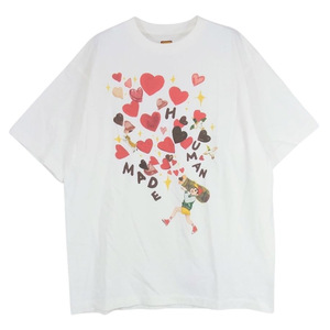 HUMAN MADE ヒューマンメイド XX27TE003 KEIKO SOOTOME T-SHIRT ケイコ ソオトメ Tシャツ ホワイト系 L【新古品】【未使用】【中古】