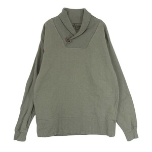 Nigel Cabourn ナイジェルケーボン 8045-00-20017 フレンチテリー ショールカラー スウェット カーキ系 46【中古】