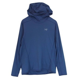 ARC'TERYX アークテリクス 20985 Phasic Sun Hoody フェイジック サン フーディ ストレッチ パーカー ネイビー系 M【中古】