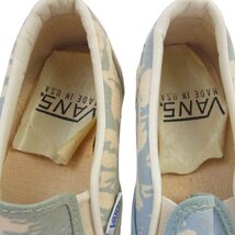 VANS バンズ VINTAGE 70s USA製 VANDOREN VANS ヴィンテージ バンズ ハイビスカス スリッポン スリップオン スニーカー US8【中古】_画像5