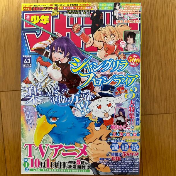 週刊少年マガジン　２０２３年４３号