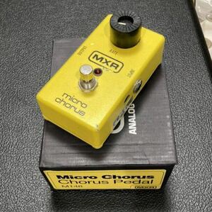 【希少中古品】MXR Micro Chorus M148 マイクロ アナログ コーラス エムエックスアール