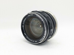 美品！MINOLTA MC W.ROKKOR-SG 28mm F3.5 オールドレンズ