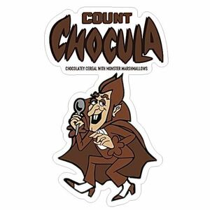 Count Chocula カウントチョキュラ アメリカン カンパニー キャラクター ステッカー シール インテリア雑貨 アメリカ雑貨 新品未開封