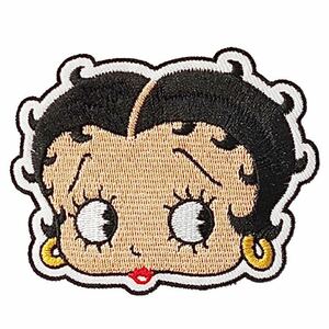 Betty Boop 001 ベティブープ ワッペン アイロンワッペン 刺繍ワッペン アメリカ雑貨 新品未開封