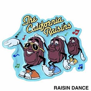 The California Raisins カリフォルニアレーズン メタル プレート 看板 壁飾り インテリア雑貨 アメリカ雑貨 新品未開封 No.D