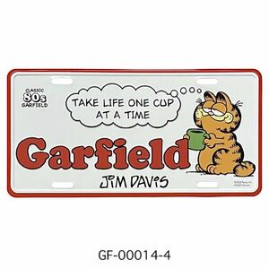 ガーフィールド GARFIELD ディスプレイ プレート 看板 壁飾り インテリア雑貨 アメリカ雑貨 新品未開封 No.04R