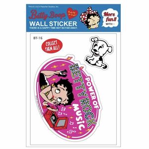 Betty Boop ベティブープ ステッカー シール インテリア雑貨 アメリカ雑貨 新品未開封 016