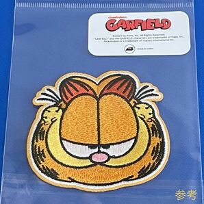 GARFIELD ガーフィールド 01 アメリカン キャラクター ワッペン アイロンワッペン 刺繍ワッペン アメリカ雑貨 新品未開封の画像2