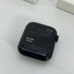 Apple Watch アップルウォッチ SE  Gen2 第2世代 GPS 40mm  ミッドナイト スポーツバンドS/M MR9X3J/A-A2722 限定保証内の画像8