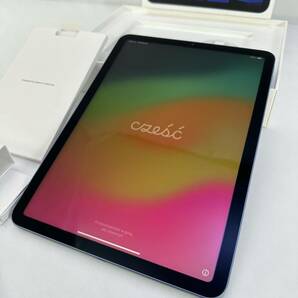 Apple 第5世代 iPad Air Wi-Fi 256GB ブルー MM9N3J/A-A2588＋第2世代 アップルペンシル  MU8F2J/A-A2051 ２点 限定保証内 中古品の画像2