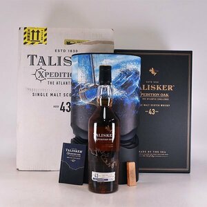 送料無料★タリスカー 43年 エクスペディション オーク ＊冊子 箱付 700ml 49.7% アイランズ TALISKER D290310