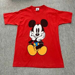 【SALE】DISNEY ディズニー ミッキーマウスTシャツ キャラクター ヴィンテージ ジャンティーク古着