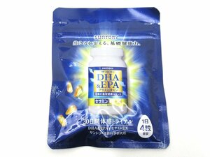 【未開封】サントリー DHA＆EPA プラスビタミン セサミンEX 120粒入(30日分) 賞味期限2026.1月 9K64 C3