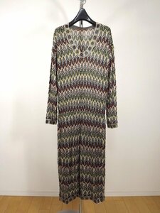 色の魔術師！　美品　MISSONI （ミッソーニ）イタリア製　ワンピース　レディース42