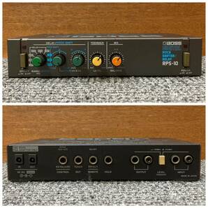 BOSS(ボス) PITCH SHIFTER/DELAY ピッチシフター/ディレイ RPS-10 BK マイクロラックシリーズ ハーフラックサイズ 中古の画像4