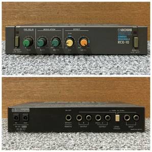 BOSS(ボス) DIGITAL CHORUS/ENSEMBLE デジタル コーラス/アンサンブル エフェクター RCE-10 BK マイクロラックシ ハーフラックサイズ 中古の画像4