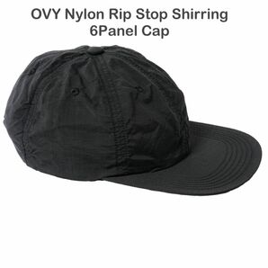 OVY Nylon Rip Stop Shirring 6Panel Cap 