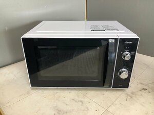 YI040004　電子レンジ TOSHIBA/東芝 ER-WM17（W) 2021年 ヘルツフリー 庫内フラット 17L 直接引き取り歓迎