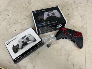 NI040263◆SCUF IMPACT スカフ インパクト◆ゲーミングコントローラー ブラックｘレッド SG402-02 PS4/PC 対応