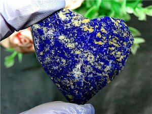 ◆ AAA-класс естественный тип сердца Lapis Lazuli Rough Stone 178O3-39O44B