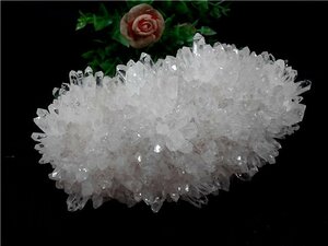 1353g [ hard-to-find ]AAA class height transparency natural crystal cluster 179B6-422B106D