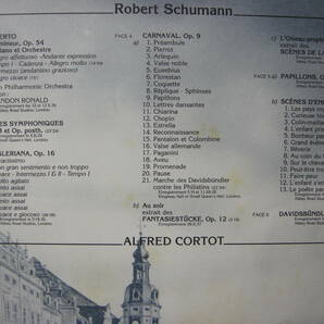 Alfred Cortot/Schumann 3LP koikeの画像8