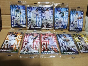 プロ野球チップス2024　Amazon限定　未開封カード80枚　各球団ホームラン王カード10枚入り