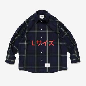 WTAPS TXT 01 / LS / COTTON. BROADCLOTH. Lサイズ