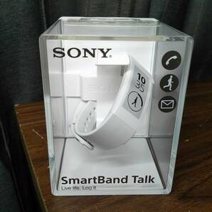 SONY スマートウォッチ Smart Band Talk SWR30 新品未使用未開封の画像1