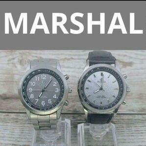 動作品　ペア　MARSHAL　J-AXIS　腕時計　メンズレディース　定価5万円