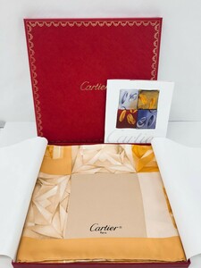 Cartier カルティエ　スカーフ　箱付き#h1473