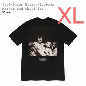 Joel Peter Witkin Mother and child Tee SUPREME シュプリーム COLOR/STYLE : Black ブラック 黒 SIZE： XL 店舗購入 新品 未使用