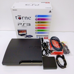 B51 PlayStation 3 (160GB) 地デジレコーダー (torne トルネ同梱) CECH-2500A プレイステーション３ PS3 本体 torne【通電のみ確認】