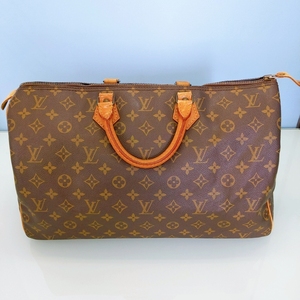 1490 LOUIS VUITTON Louis Vuitton speedy 40 монограмма Mini сумка "Boston bag" монограмма 844SA