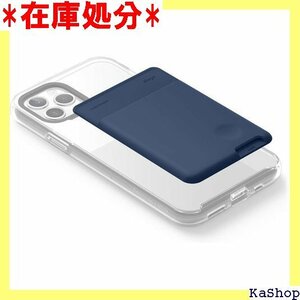 elago スマホ カードケース 各種 スマートフォン り付け タイプ CARD POCKET ジーンインディゴ 1