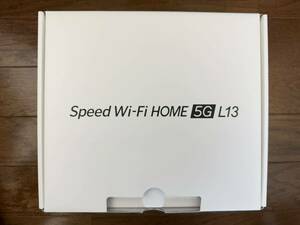 【美品】Speed Wi-Fi HOME 5G L13