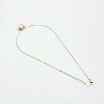 金ネックレス Ladies necklace 47㎝ ゴールド レディースネックレス ギフト プレゼント 花型 333_画像3
