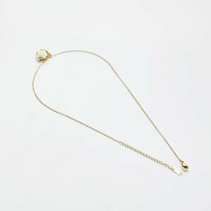 金ネックレス Ladies necklace 47㎝ ゴールド レディースネックレス ギフト プレゼント 花型 333の画像3