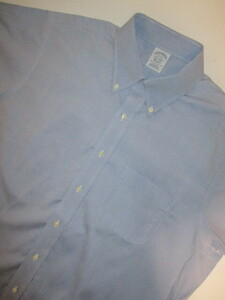  takkyubin (home delivery service) compact possible BROOKS BROTHERS Brooks Brothers non iron button down shirt 17-32