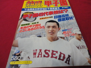 【高校野球】月刊ホームラン　’81夏の甲子園地区予選展望号